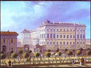 Palacio Anichkov - aspecto historico