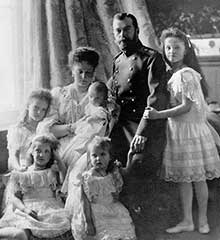 Familia del ultimo zar Nicolas II