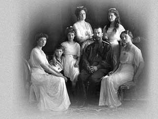 Nicolas II y su familia