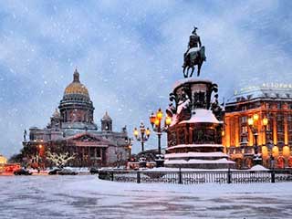 Invierno en San Petersburgo